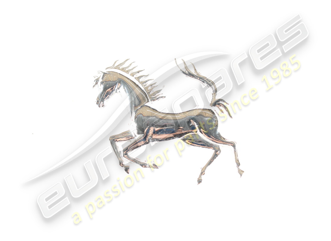 UTILISÉ Ferrari CAVALLINO RAMPANTE . NUMÉRO DE PIÈCE 825848 (1)