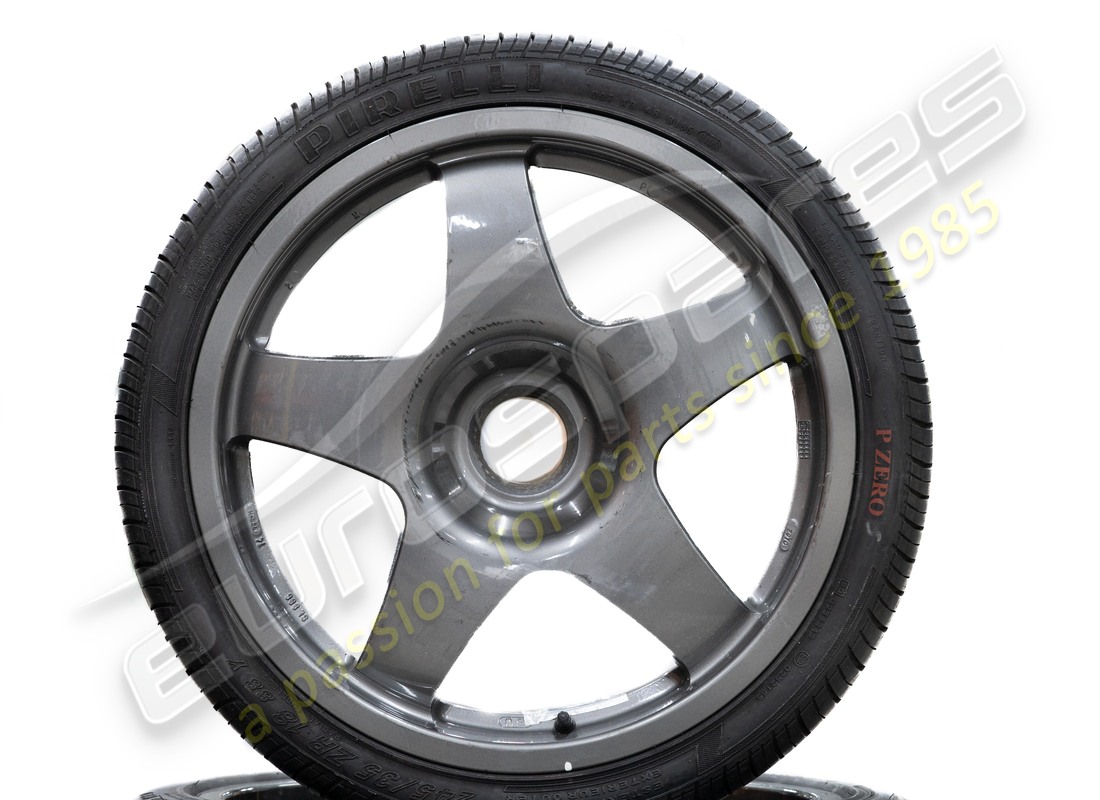 d'occasion ferrari speedline lm roues ensemble 18 pouces. numéro de pièce fwhe058 (2)