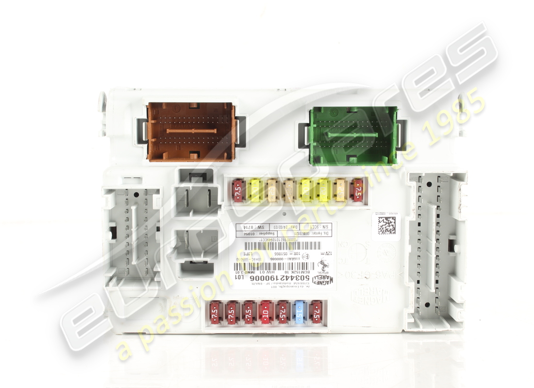 USED FERRARI BODY COMPUTER . PART NUMBER 878631 (1)