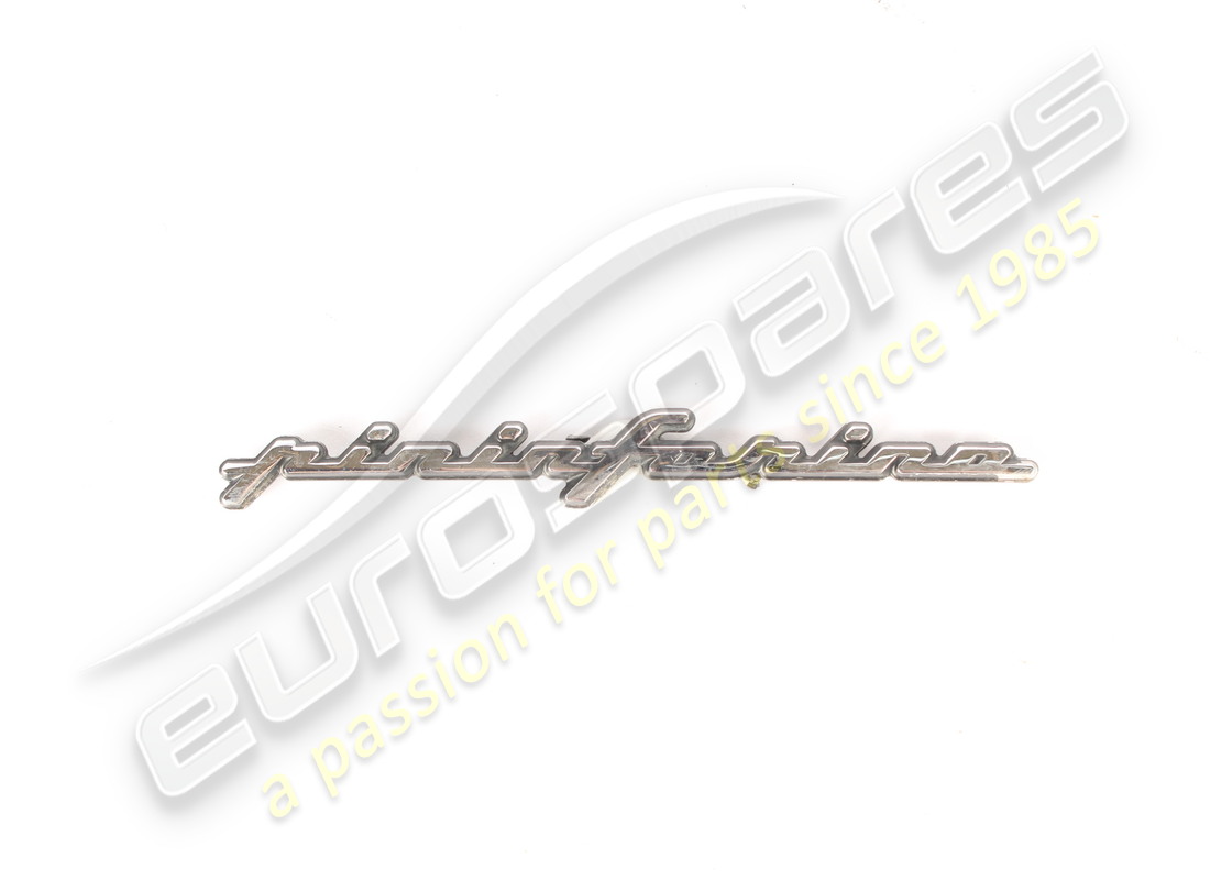 Ferrari ORNEMENT PININFARINA UTILISÉ. NUMÉRO DE PIÈCE 81604500 (1)