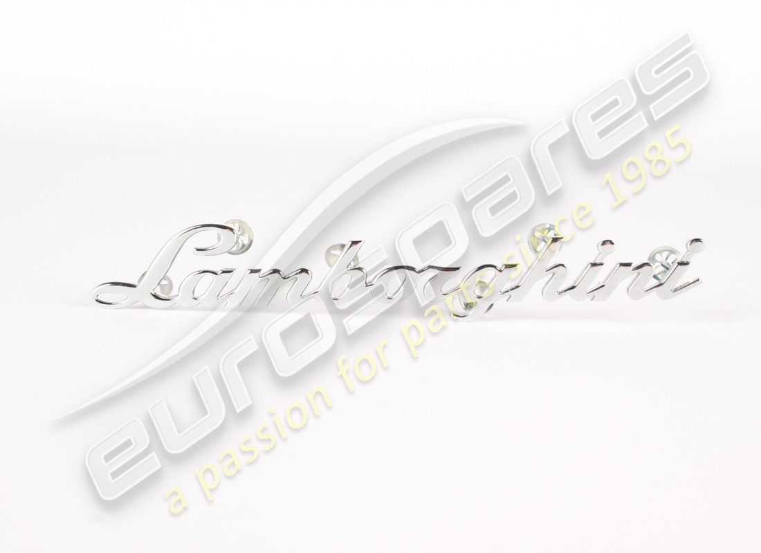 UTILISÉ Lamborghini PLAQUE SIGNALÉTIQUE . NUMÉRO DE PIÈCE 4T0853886B (1)