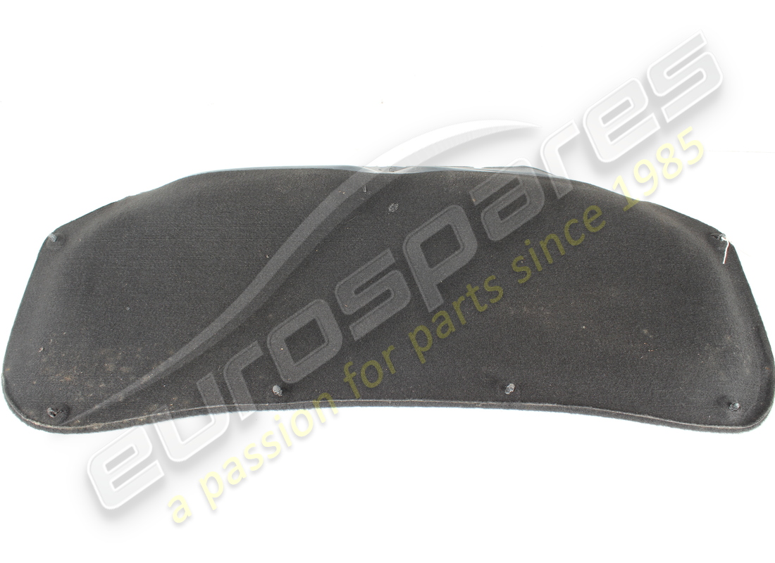 utilisé ferrari doublure intérieure de capot arrière noire. numéro de pièce 64569090 (2)