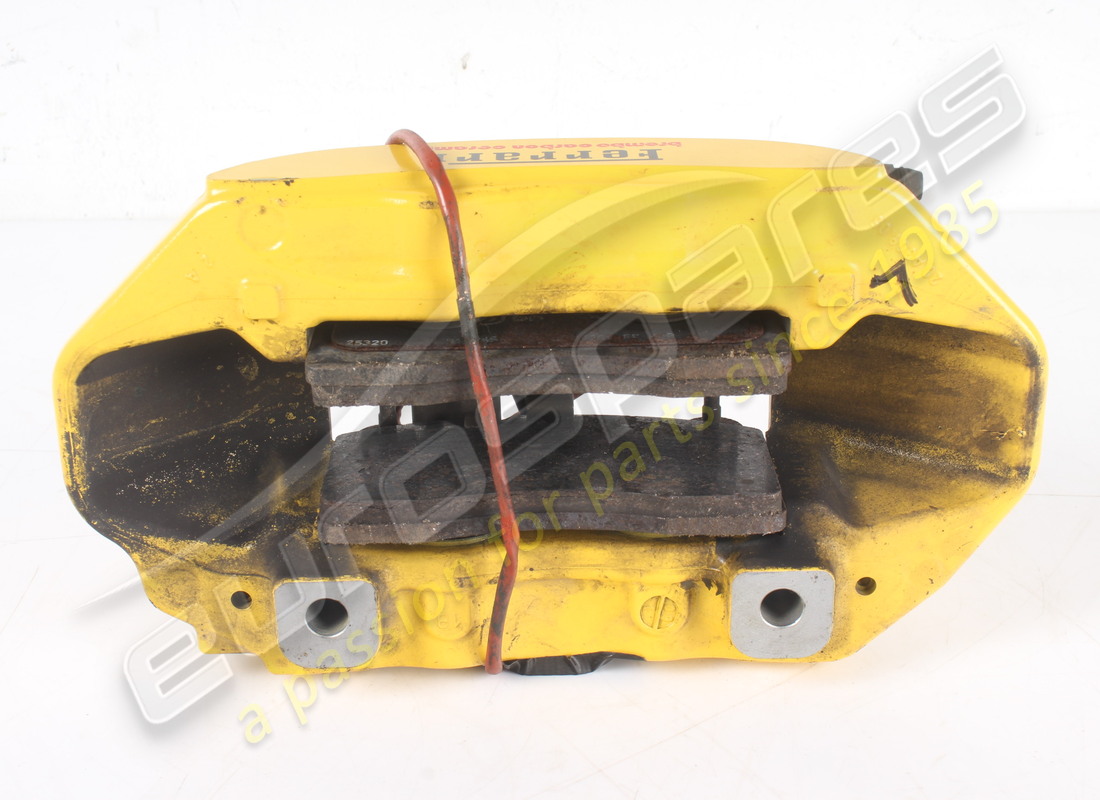 ÉTRIER ARRIÈRE GAUCHE FERRARI UTILISÉ AVEC PLAQUETTES. NUMÉRO DE PIÈCE 336052 (4) étrier arrière gauche ferrari utilisé avec plaquettes. numéro de pièce 336052 (4)