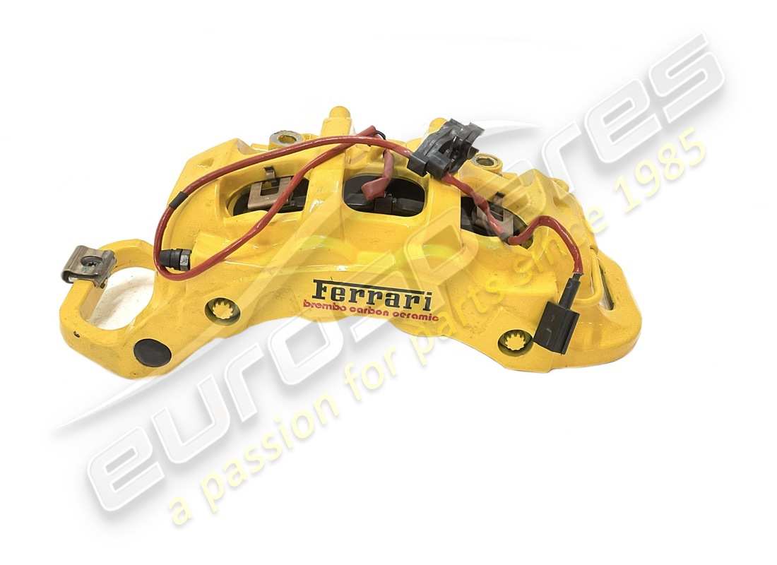 UTILISÉ Ferrari ÉTRIER ARRIÈRE DROIT AVEC PLAQUETTES. NUMÉRO DE PIÈCE 335719 (1)