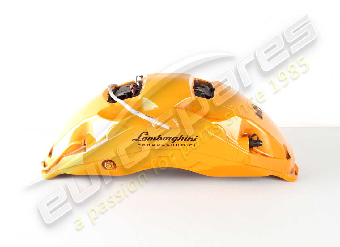 UTILISÉ LAMBORGHINI ÉTRIER DE FREIN 21 CÉRAMIQUE 10K. NUMÉRO DE PIÈCE 4M0615106KM (1) utilisé lamborghini étrier de frein 21 céramique 10k. numéro de pièce 4m0615106km (1)