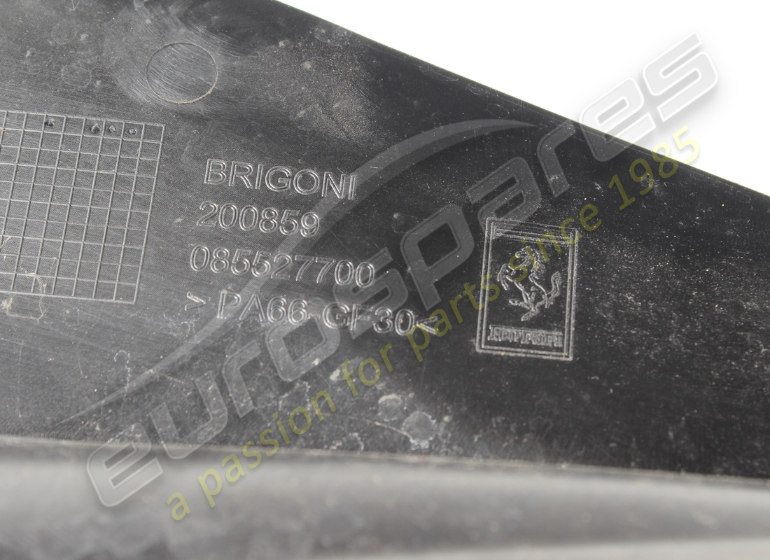 utilisé ferrari compartiment moteur gauche complet. numéro de pièce 85527600 (8)