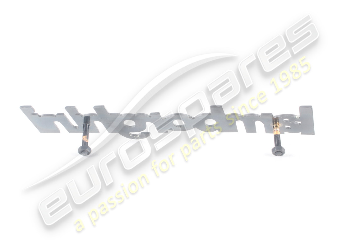 nouvelle plaque noire oe lamborghini. référence 006111397 (3)