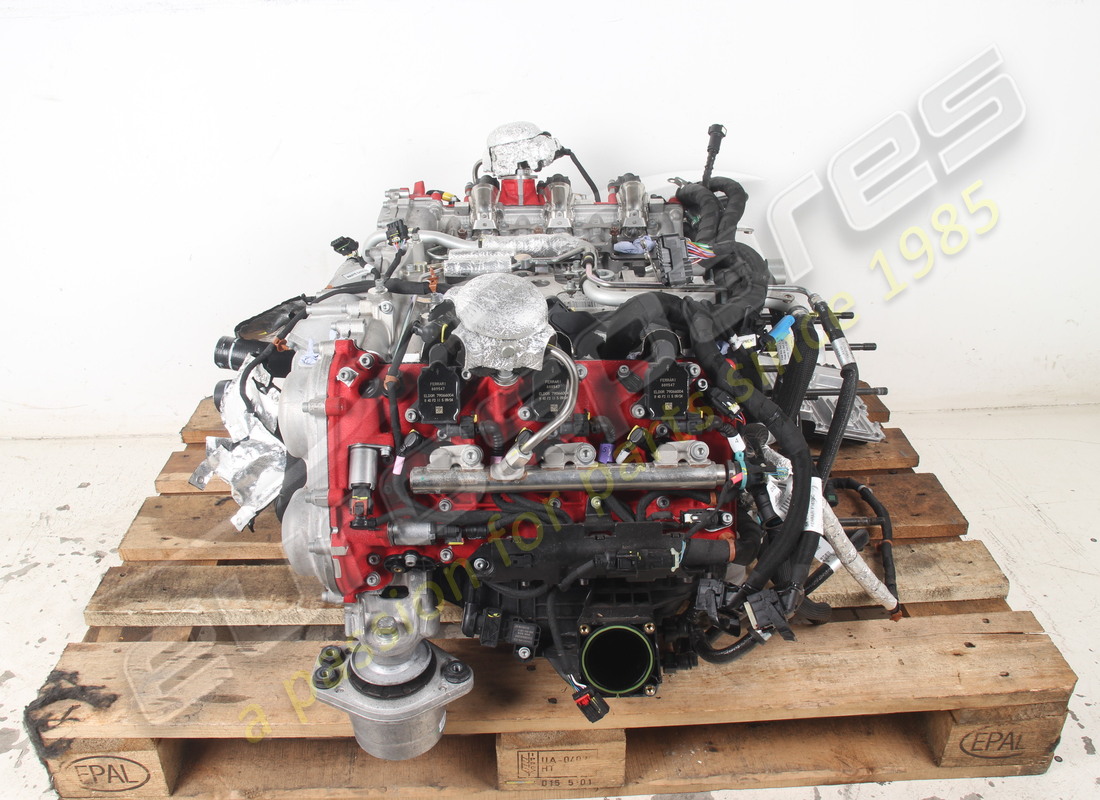 MOTEUR Ferrari 296 UTILISÉ. NUMÉRO DE PIÈCE 985000364 (1)