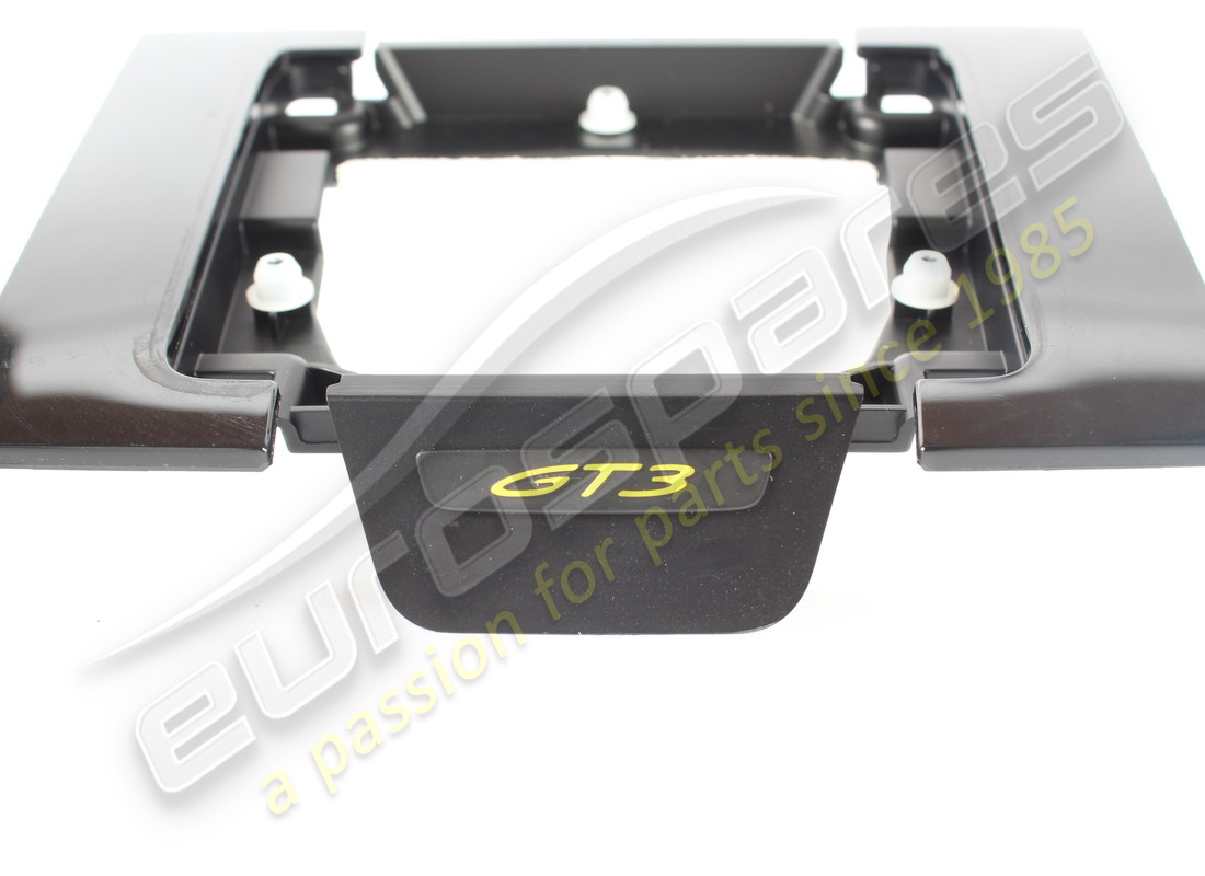 garniture de console centrale noire d'occasion porsche. numéro de pièce 992857503btdl (2)