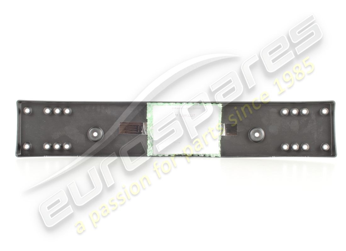 NOUVEAU SUPPORT DE PLAQUE D'IMMATRICULATION PORSCHE NOIR SATINÉ. RÉFÉRENCE 9877011050301C (3) nouveau support de plaque d'immatriculation porsche noir satiné. référence 9877011050301c (3)