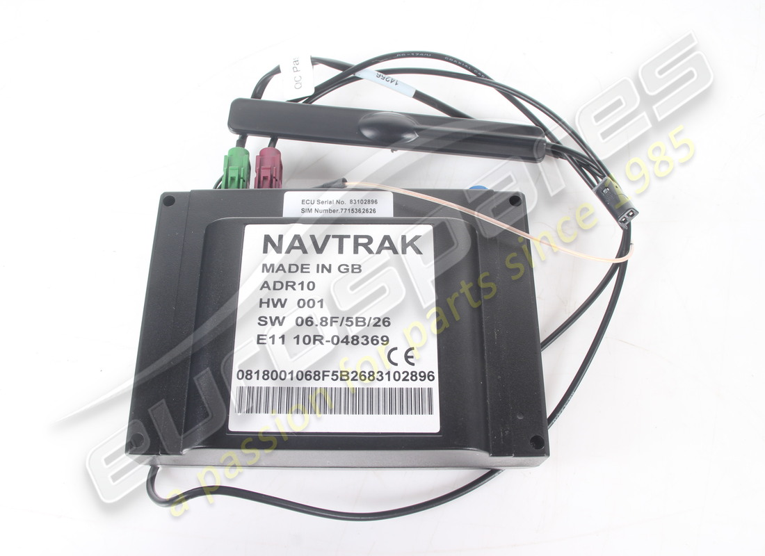 UTILISÉ Ferrari ADR10 SYSTÈME D'ALARME SATELLITE . NUMÉRO DE PIÈCE 307603 (1)