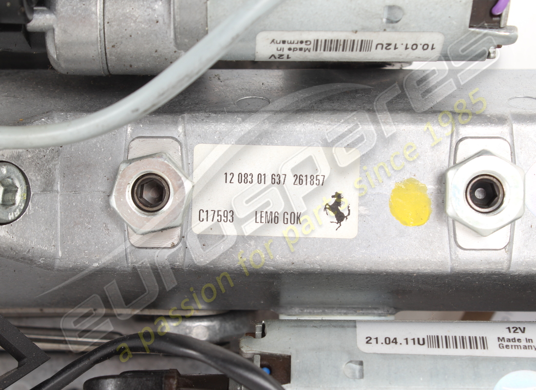 utilisé ferrari colonne de direction complète. numéro de pièce 261857 (7)