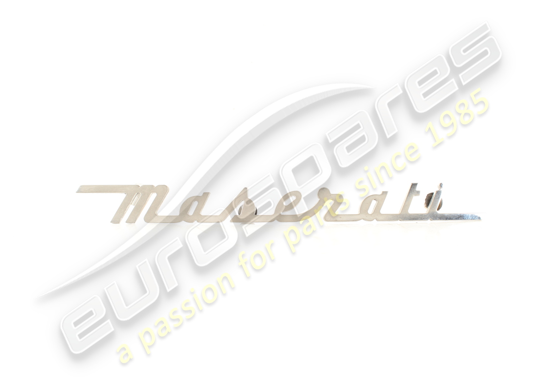 CODE DE LA SOCIÉTÉ Maserati UTILISÉ SUR LA PORTE ARRIÈRE. NUMÉRO DE PIÈCE 386100132 (1)