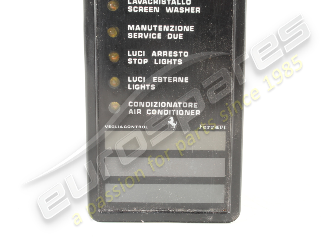 utilisé ferrari vérifier le panneau de commande. référence 60920600 (2)