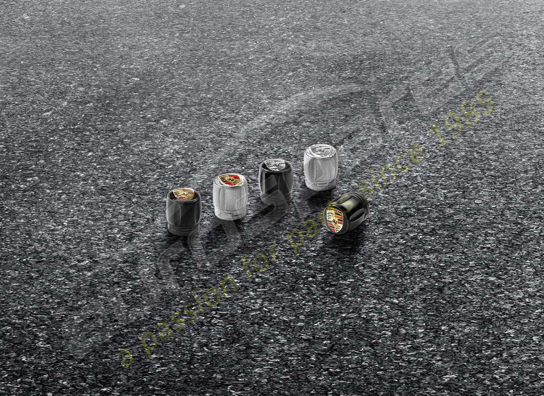 nouveaux manchons de soupape décoratifs porsche. numéro de pièce 00004460100 (1)