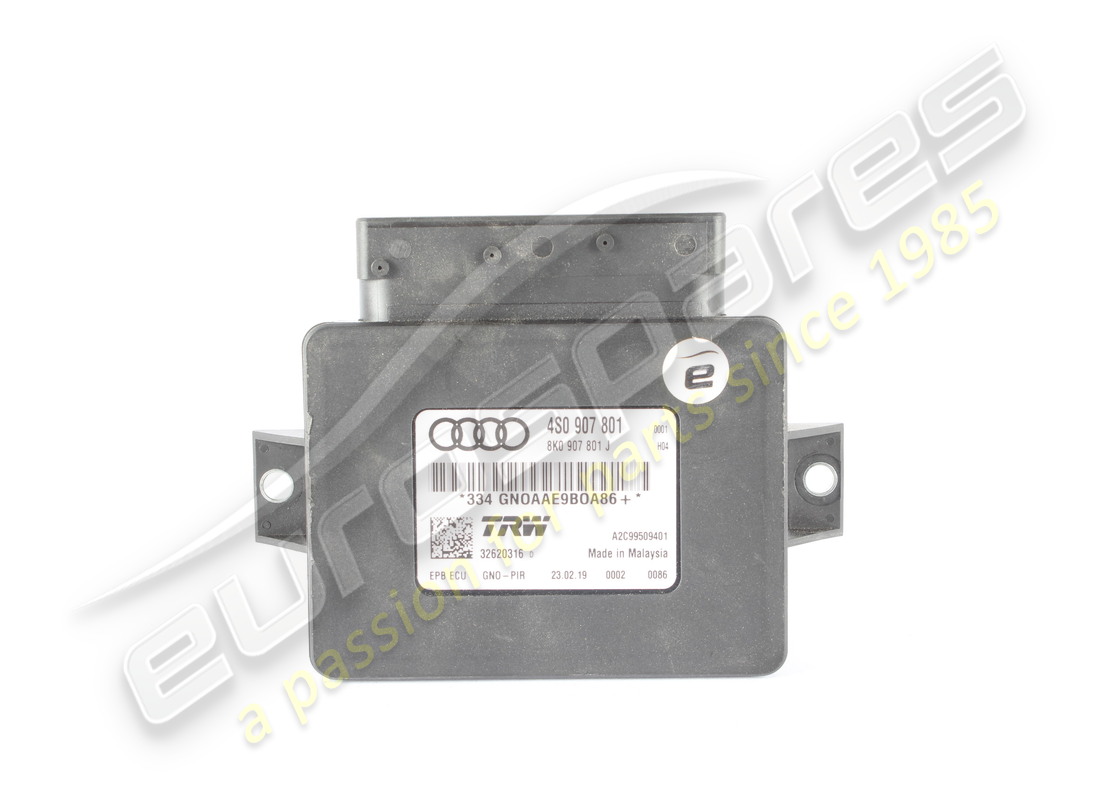 CENTRALE DE COMMANDE Lamborghini UTILISÉE, DIAG-ADR : 053 . NUMÉRO DE PIÈCE 4S0907801 (1)