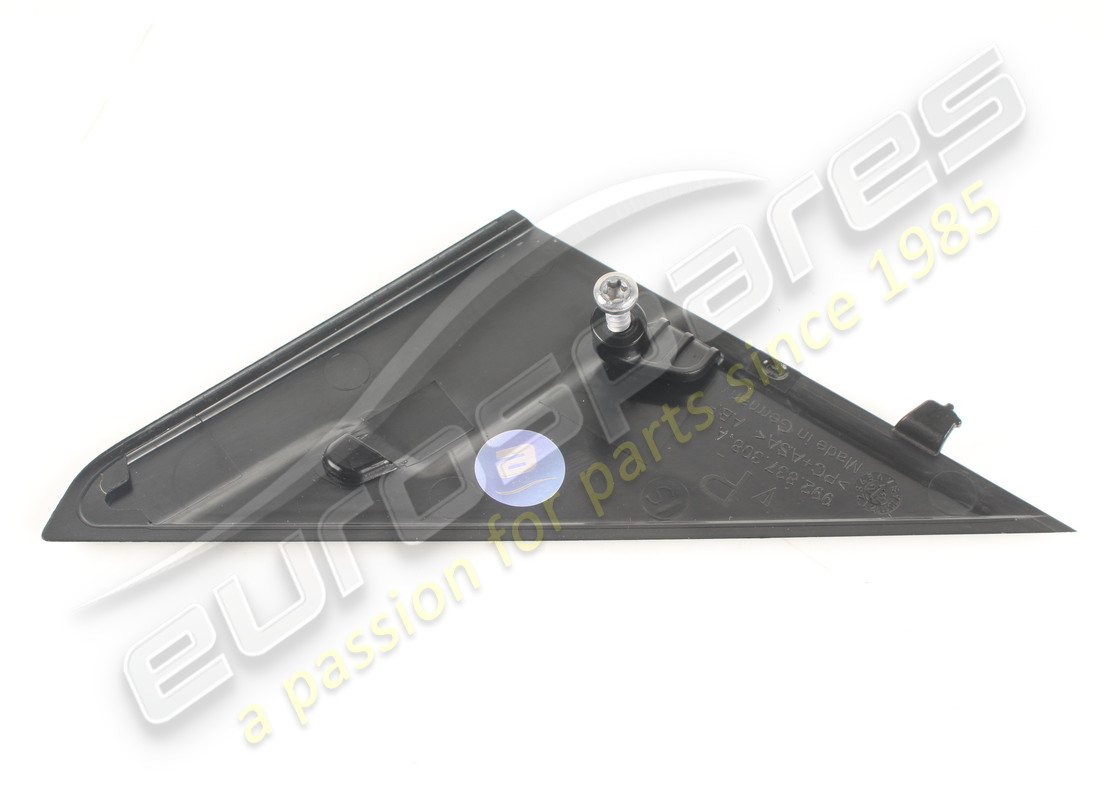 d'occasion porsche couvercle de canal de verre droit noir mat. référence 992837308aok1 (2)