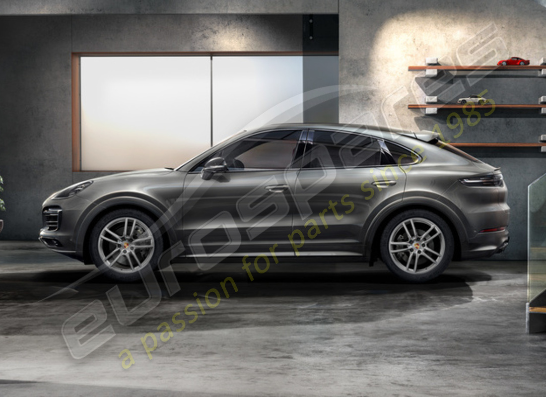 nouvel ensemble de roues et pneus d'hiver cayenne sport de porsche 20 pouces. numéro de pièce 9y0044630c (2)