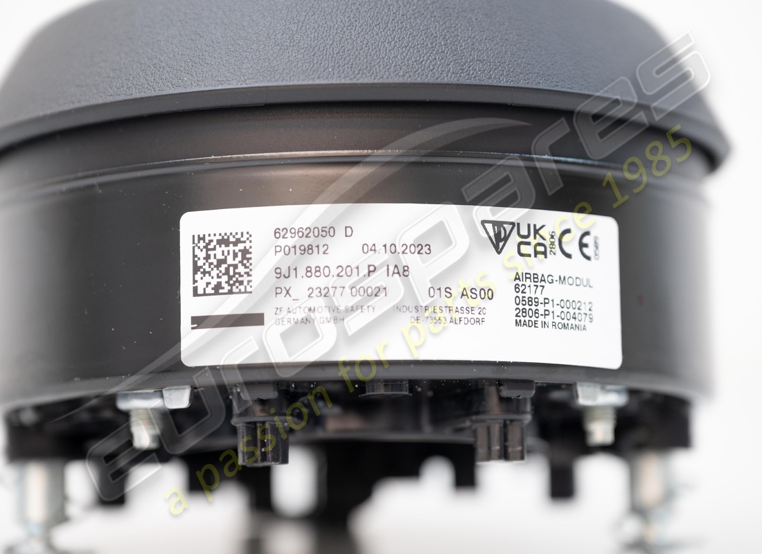 NOUVEAU AIRBAG POUR VOLANT NOIR/FONCÉ. RÉFÉRENCE 9J1880201PIA8(5) nouveau airbag pour volant noir/foncé. référence 9j1880201pia8(5)