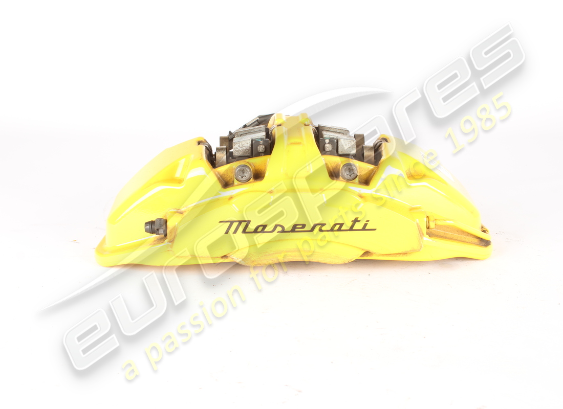 étrier de frein avant gauche d'occasion maserati, couleur jaune. numéro de pièce 670214629 (1)