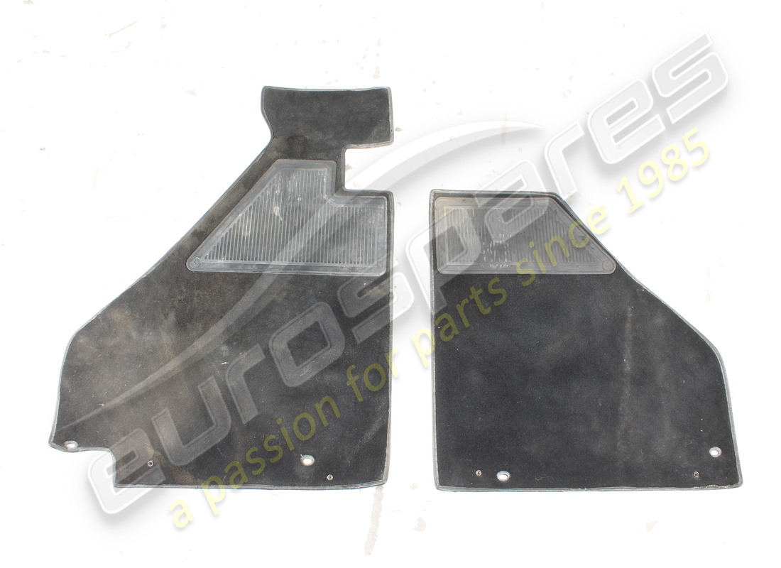 UTILISÉ Ferrari ENSEMBLE DE OVERMAT LHD EN NOIR / NERO . NUMÉRO DE PIÈCE 64910890 (1)