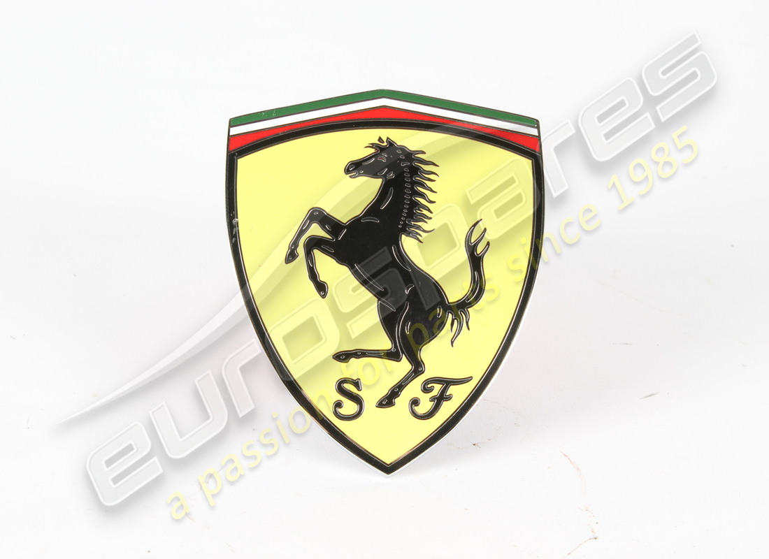 UTILISÉ Ferrari BADGE DE BOUCLIER SQUADRA CORSE. NUMÉRO DE PIÈCE 88954300 (1)