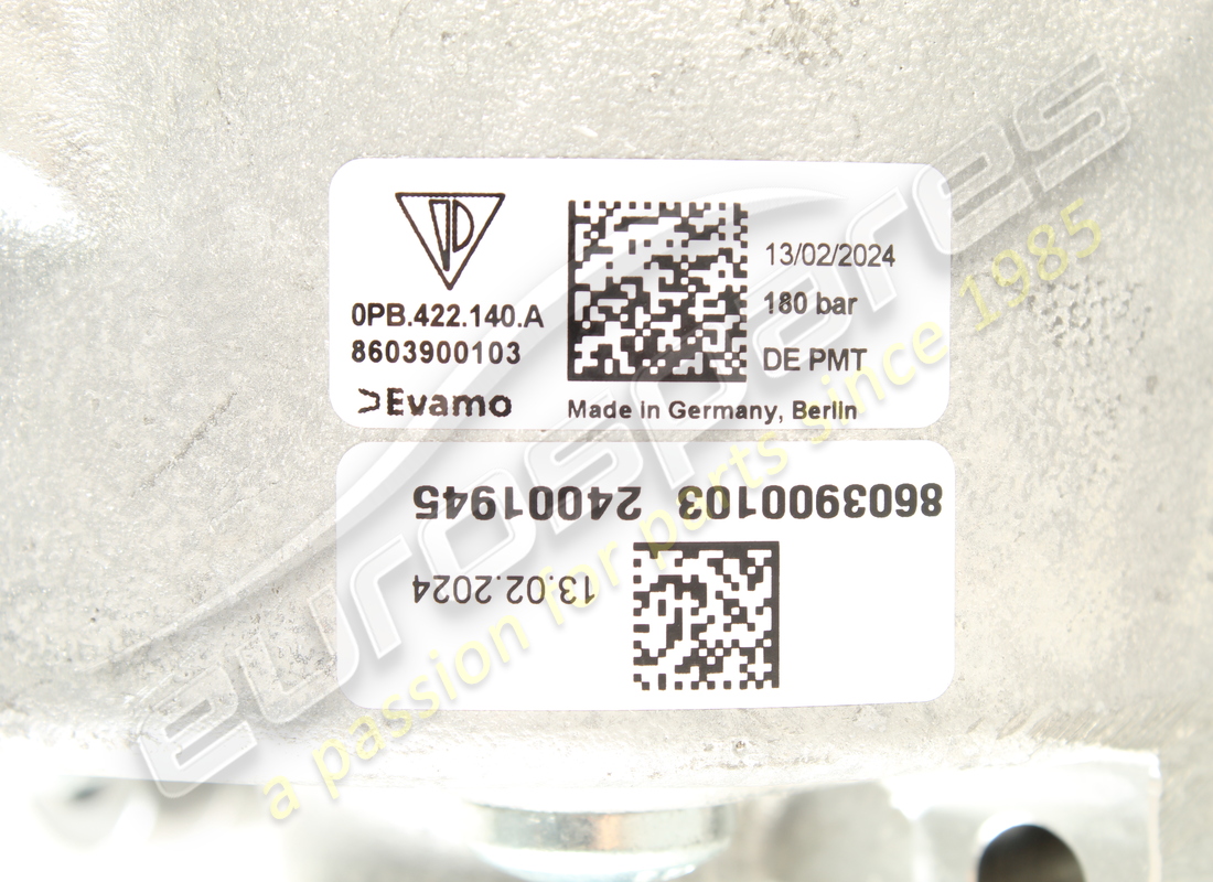 NOUVELLE POMPE HYDRAULIQUE PORSCHE. RÉFÉRENCE 0PB422140A (6) nouvelle pompe hydraulique porsche. référence 0pb422140a (6)