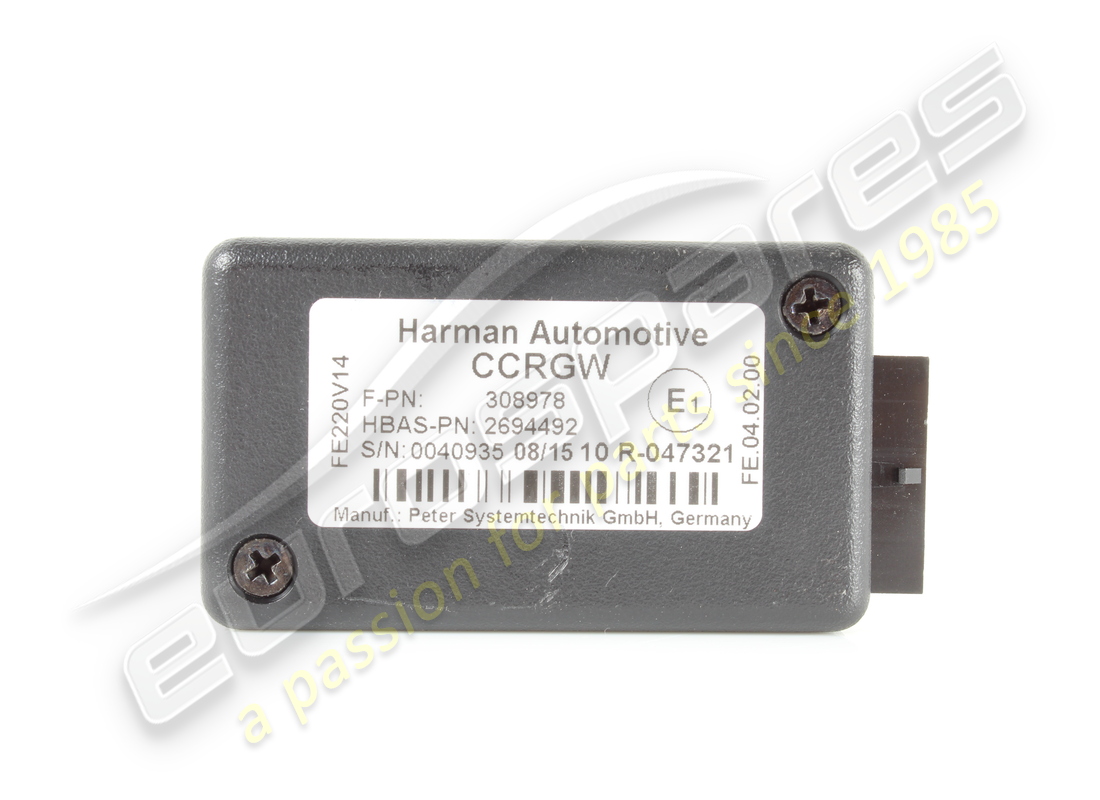 boîte de ferrari canettes utilisées. numéro de pièce 308978 (1)