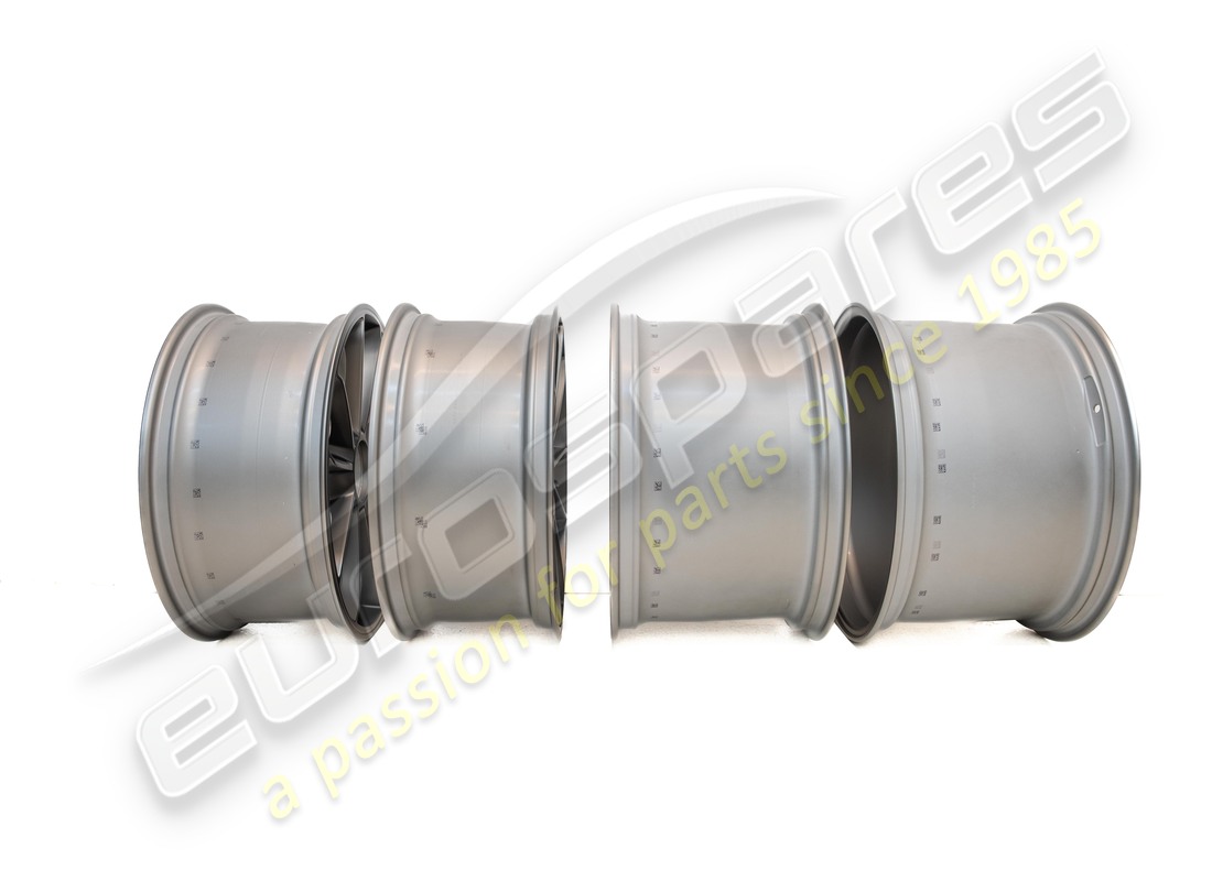 nouveau porsche 20-inch gt3 ensemble de roues - en platine (satiné brillant). numéro de pièce 99104460311 (3)