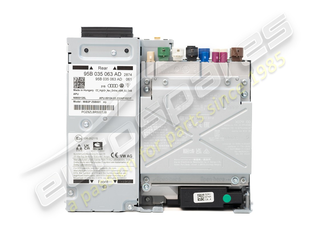 nouvel ordinateur central porsche. numéro de pièce 95b035063ex (2)