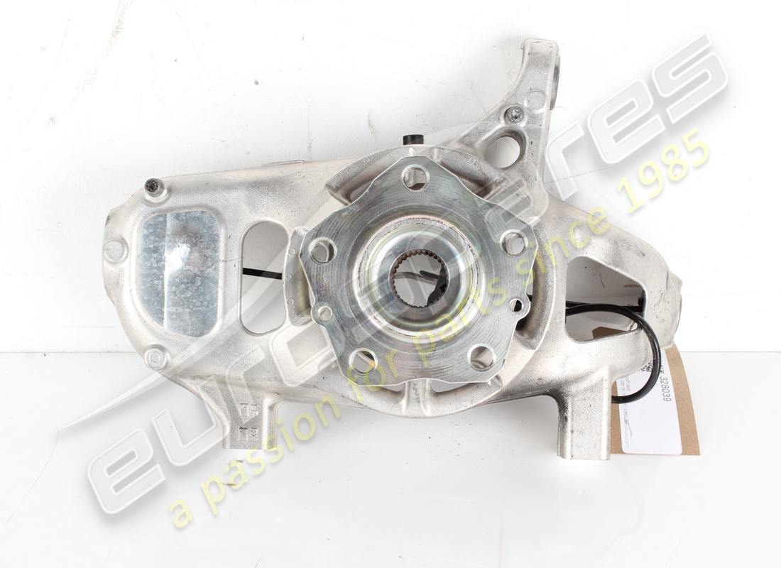 UTILISÉ Ferrari SUPPORT DE MOYEU AVANT GAUCHE COMPLET. NUMÉRO DE PIÈCE 328039 (1)