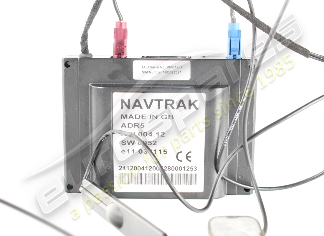 ferrari adr5 ecu de système antivol satellite d'occasion. numéro de pièce 235627 (2)