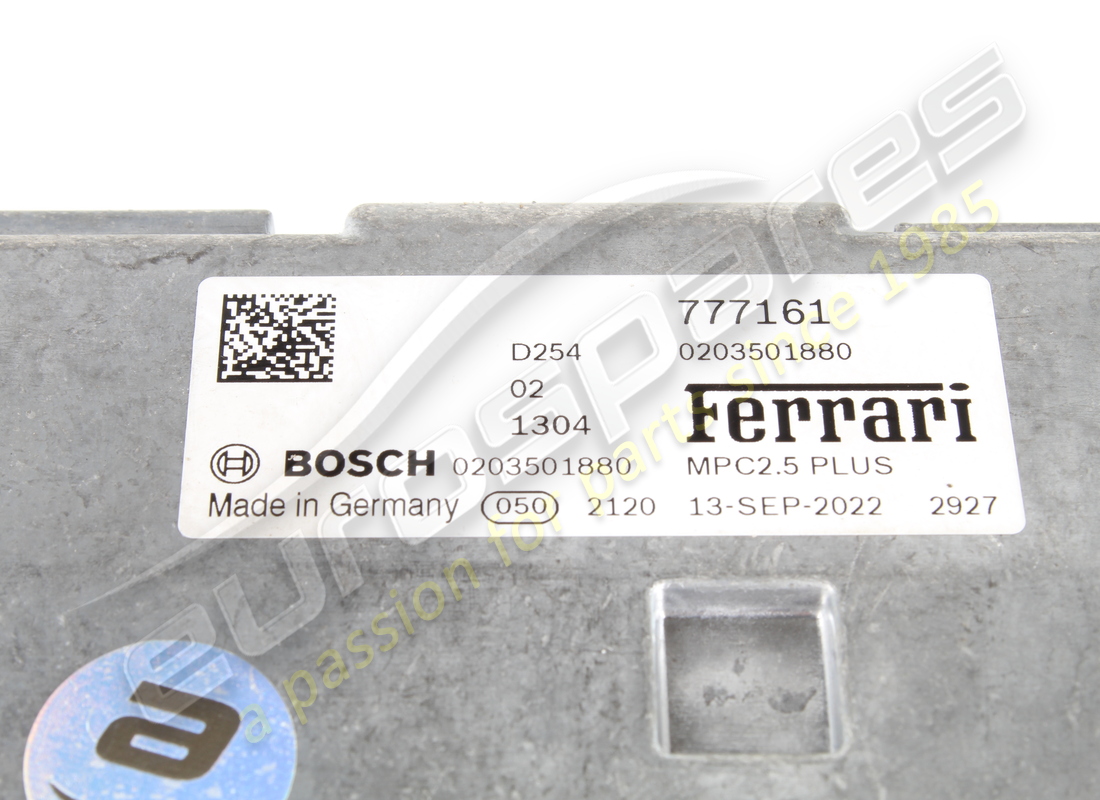 utilisé ferrari camera di serie con cp2. numéro de pièce 777161 (6)
