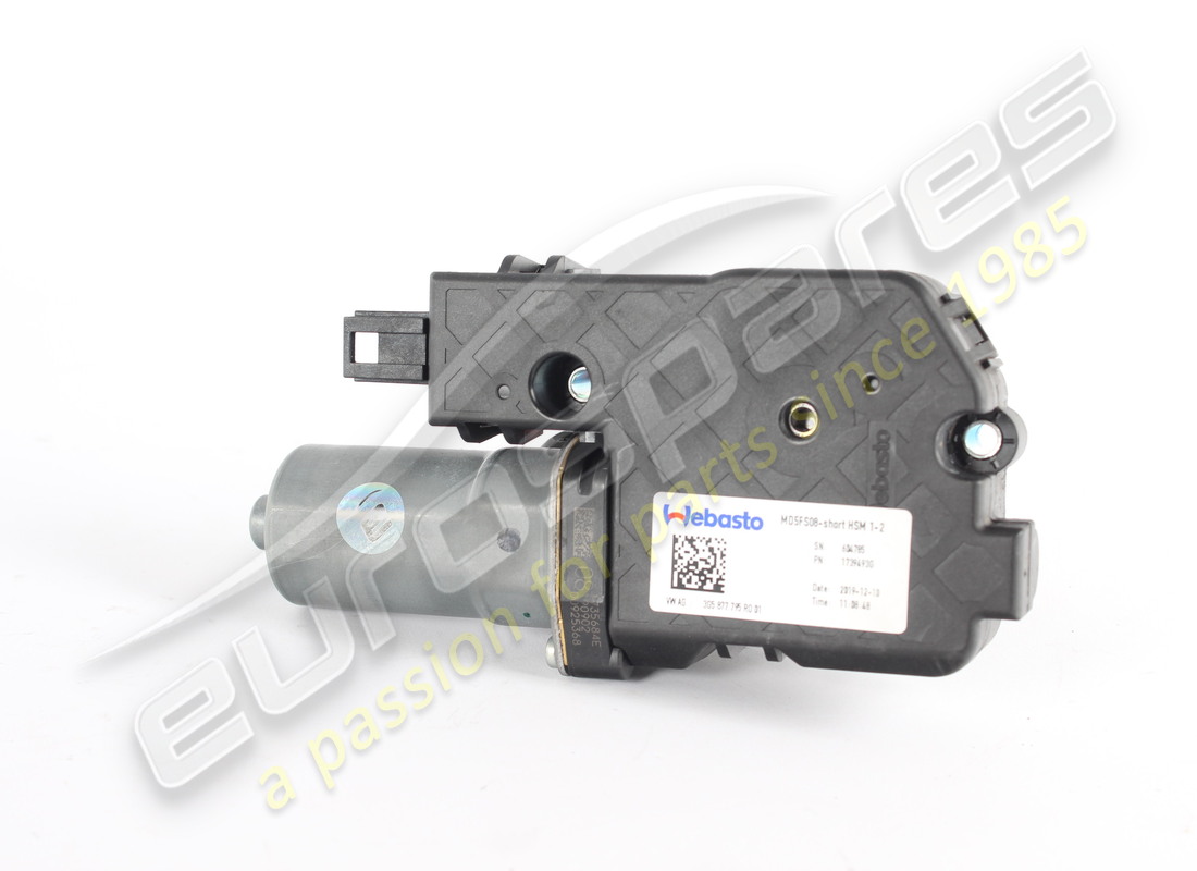 UTILISÉ Lamborghini ENTRAÎNEMENT ÉLECTRIQUE 8NM . NUMÉRO DE PIÈCE 3G5877795 (1)