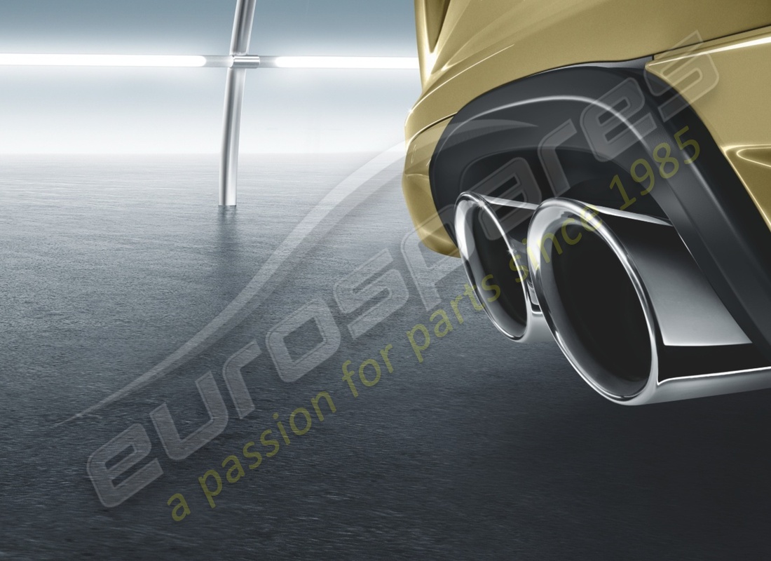 nouveaux sorties d'échappement sport porsche. numéro de pièce 98104420110 (2)