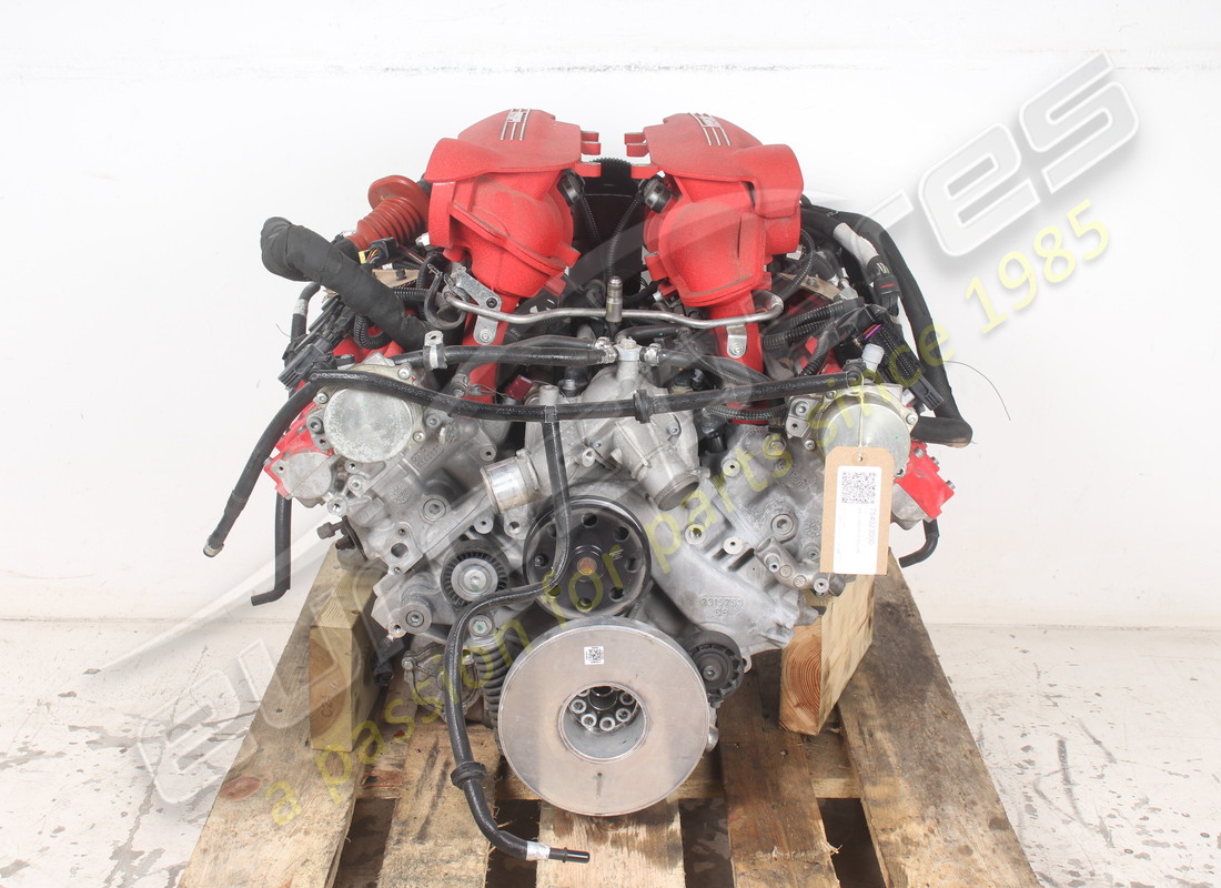 moteur complet d'occasion ferrari 488. numéro de pièce 754023000 (3)