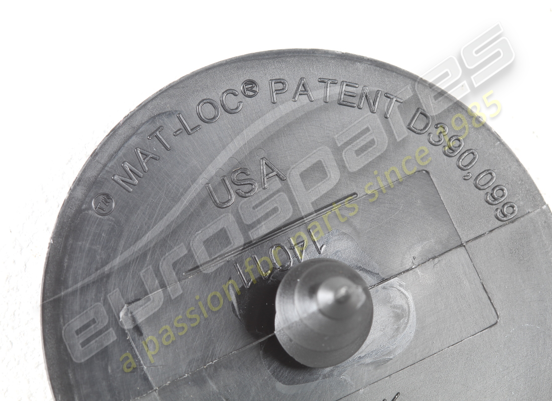 nouvelle plaque de fixation porsche - pour - tapis de sol - d - mj 2004>>- mj 2004. référence 98655198500 (3)