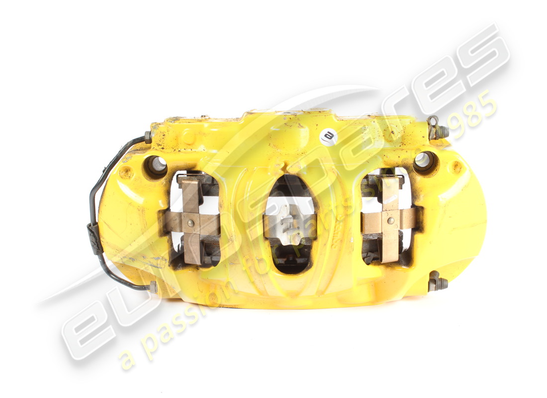 étrier de frein porsche endommagé sans plaquettes de frein. numéro de pièce 9gt615124a (2)