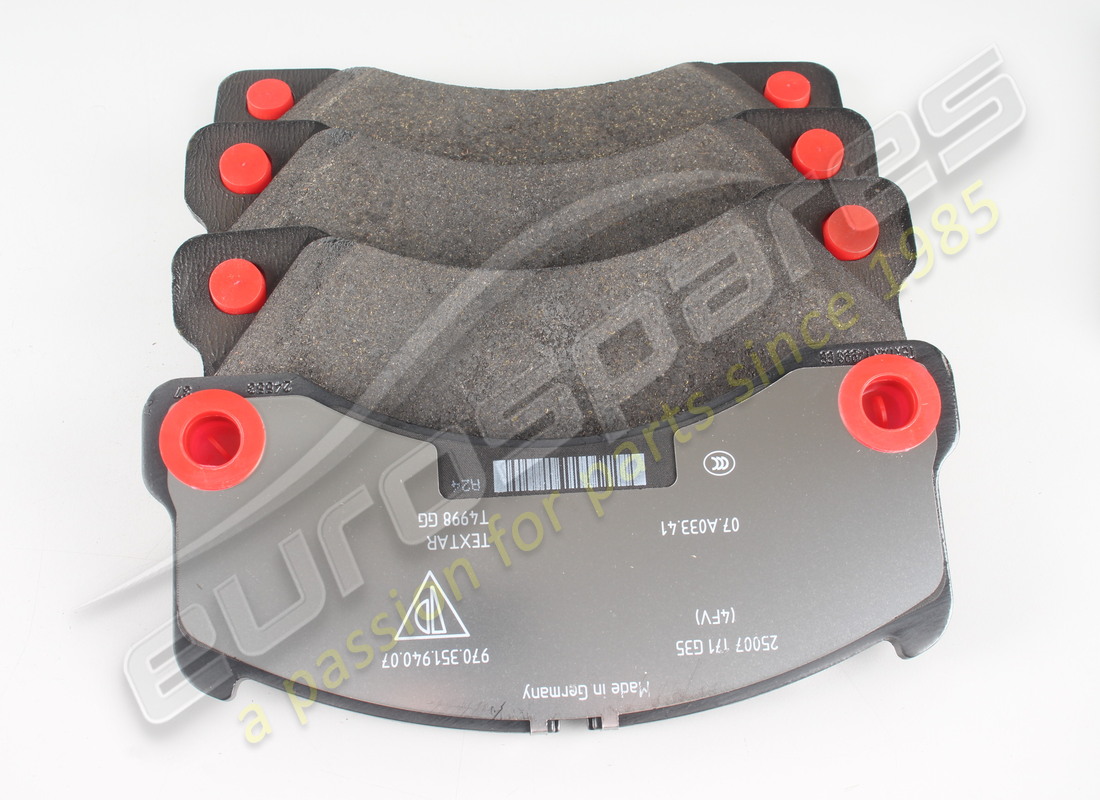 nouveau porsche 1 ensemble de les plaquettes de frein pour frein à disque. référence 97035194907 (1)