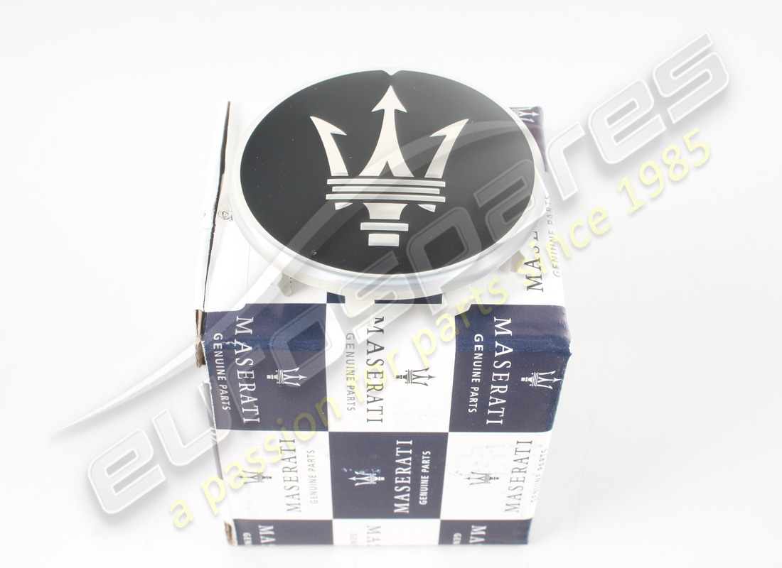 nouveau maserati couvercle de jante noir mat. numéro de pièce 670194469 (4)