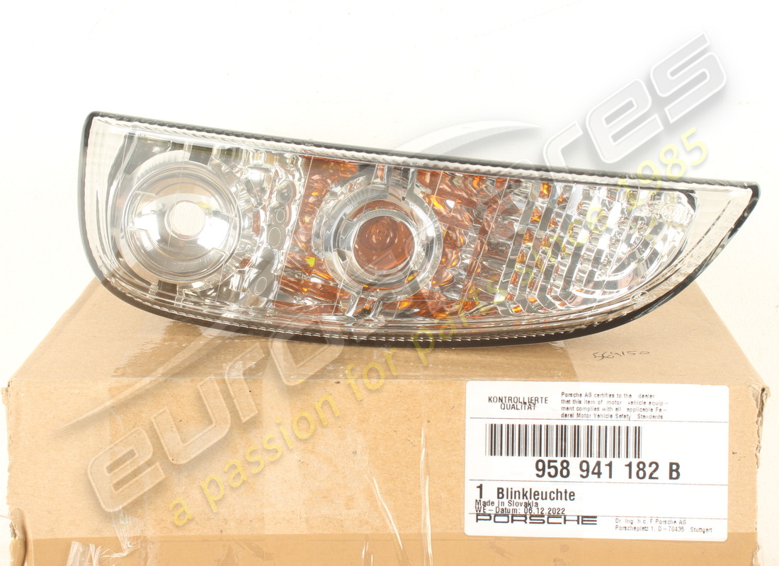 clignotant neuf porsche. numéro de pièce 958941182b (6)