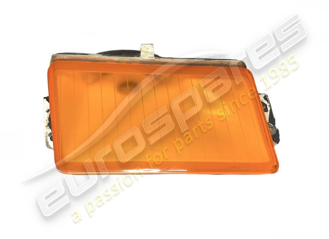 LENTILLE ORANGE DE CLIGNOTANT AVANT DROIT Ferrari UTILISÉ. NUMÉRO DE PIÈCE 50104108 (1)