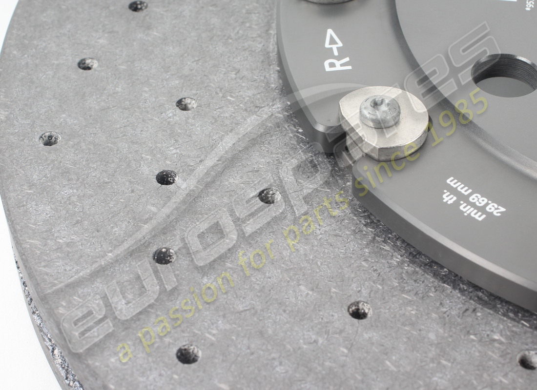 NOUVEAU DISQUE DE FREIN EN CÉRAMIQUE LAMBORGHINI (VENTILÉ), 370 X 30. RÉFÉRENCE 4M0615602H (3) nouveau disque de frein en céramique lamborghini (ventilé), 370 x 30. référence 4m0615602h (3)