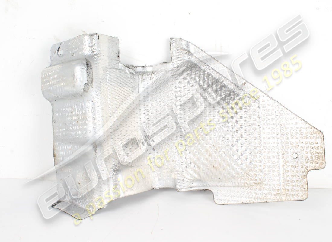 BOUCLIER THERMIQUE POUR SILENCIEUX DROIT Ferrari UTILISÉ. NUMÉRO DE PIÈCE 870469 (1)