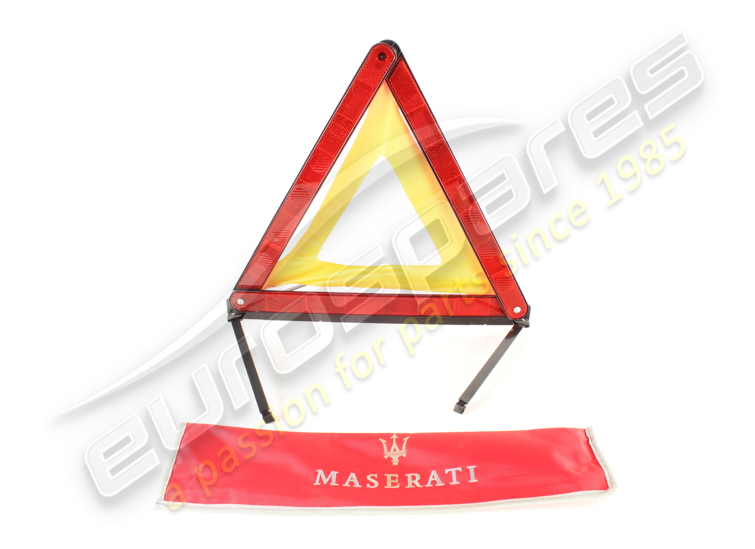 TRIANGLE DE SÉCURITÉ D'OCCASION Maserati. NUMÉRO DE PIÈCE 920001659 (1)