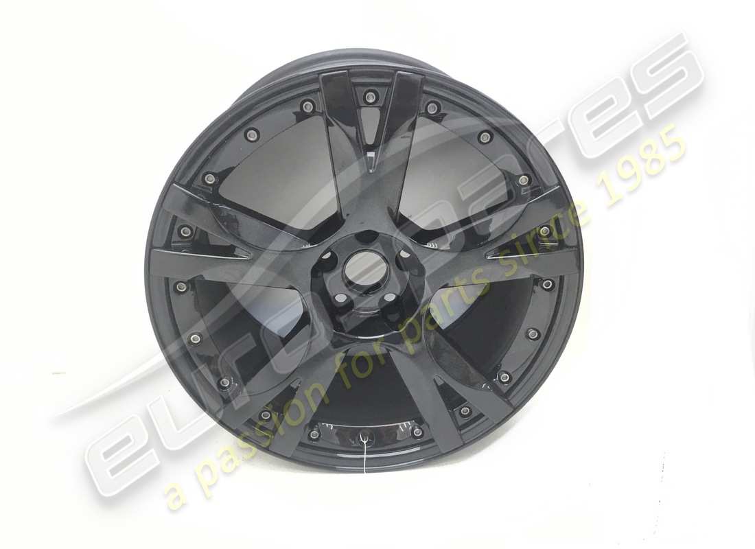 JANTE DE ROUE CALLISTO NOIRE BRILLANTE RECONDITIONNÉE Lamborghini. NUMÉRO DE PIÈCE 400601017CB (1)