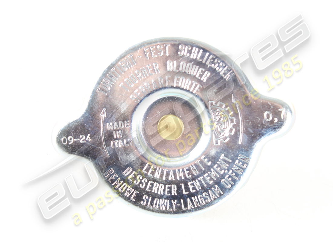 NOUVEAU BOUCHON DE PRESSION DE RADIATEUR Eurospares (0.7 BAR). NUMÉRO DE PIÈCE 101499A (1)