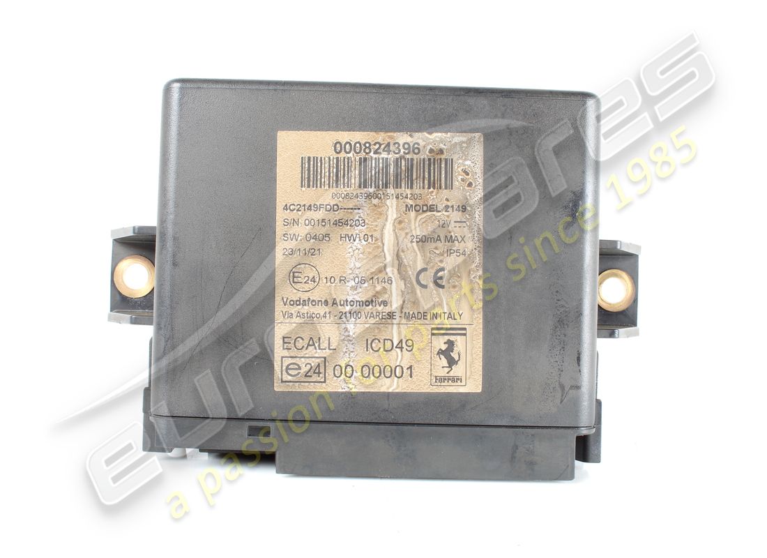 endommagé ferrari tcu ecall / svr. numéro de pièce 824396 (2)