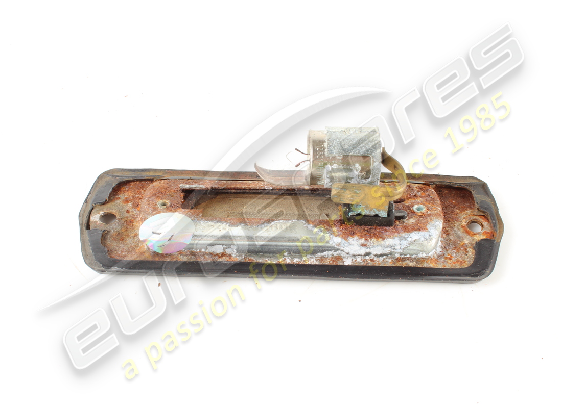 ÉCLAIRAGE DE PLAQUE D'IMMATRICULATION D'OCCASION FERRARI. NUMÉRO DE PIÈCE 186180 (2) éclairage de plaque d'immatriculation d'occasion ferrari. numéro de pièce 186180 (2)