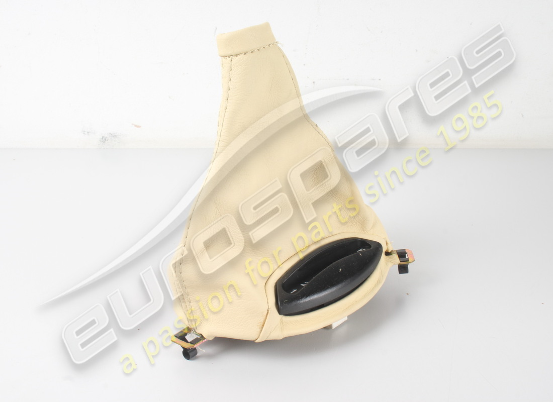 NEUF (AUTRE) Maserati LEVIER DE VITESSES AUTOMATIQUE ENCASTRÉ EN CUIR - CONDUITE À DROITE - CRÈME. NUMÉRO DE PIÈCE 981001402 (1)